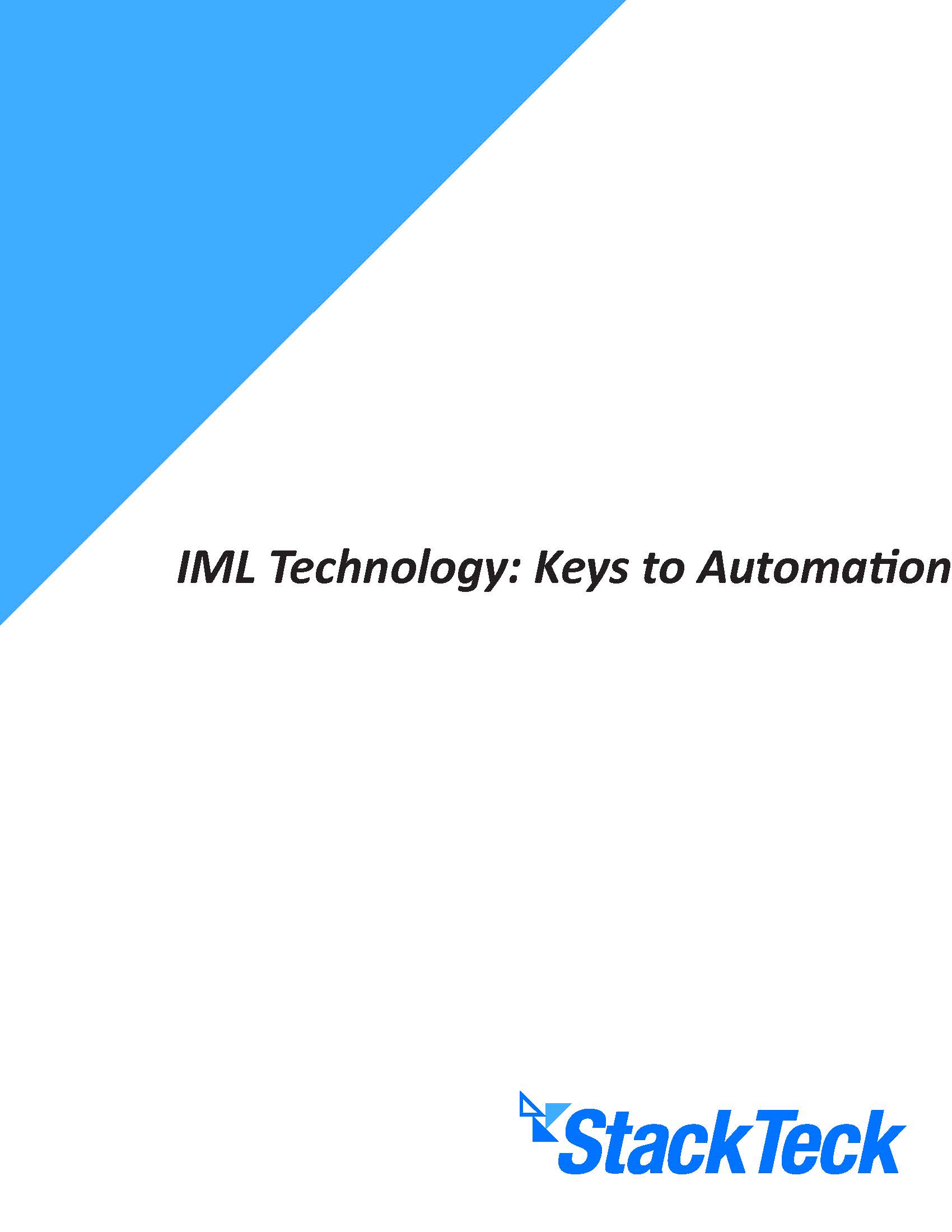IML Technology-Keys to Automation- 2024